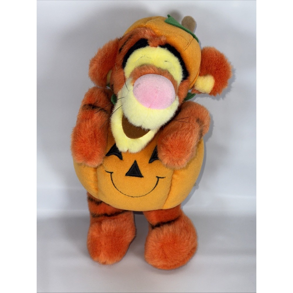 Disney Tigger Halloween Pumpkin Costume 12 Plush‎ Stuffed Animal Toy